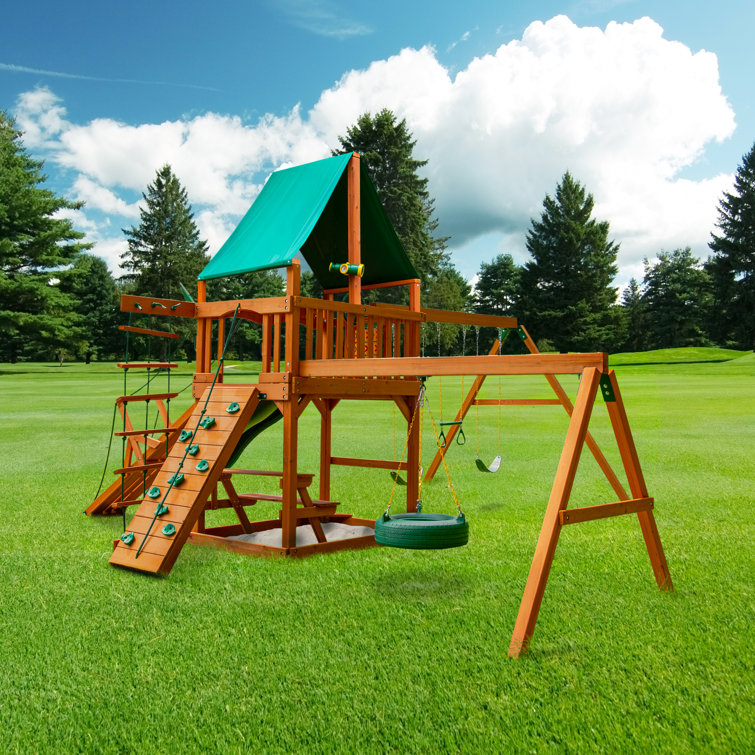 Gorilla Playsets Frontier Swing Set & Reviews Wayfair